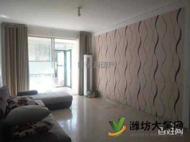 首付20万买建桥***水木清华  一楼带院 120平简装三室