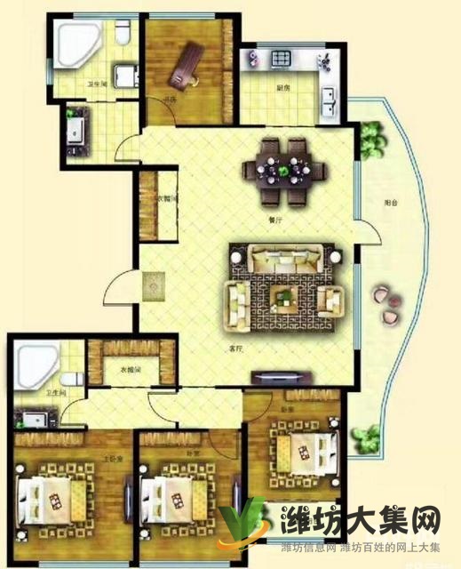 真正德润绿城高端大盘百合园187豪装大平层 精 品