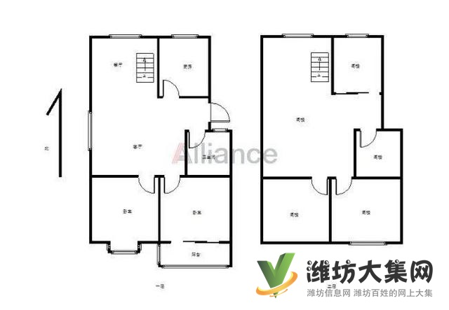 高铁新城近大小区 理想华庭 楼上楼下首付2万