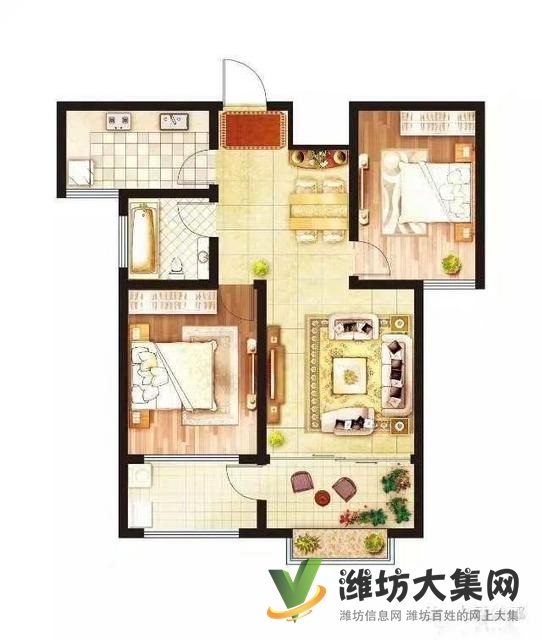 盛景樱园南盛海樱华园新房 准现房  更名一把付款