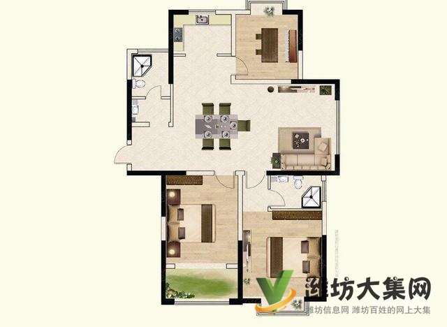 大华中央城嘉园多层三楼带大车库