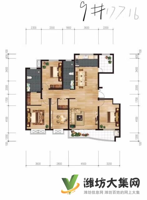 北海路玉清街金尊华府现房热销楼盘顶