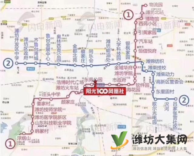 潍坊阳光一百三期住宅开盘九折