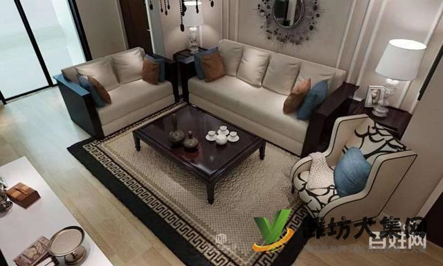 阳光100奎文印两室两厅全明户型91平南北通透