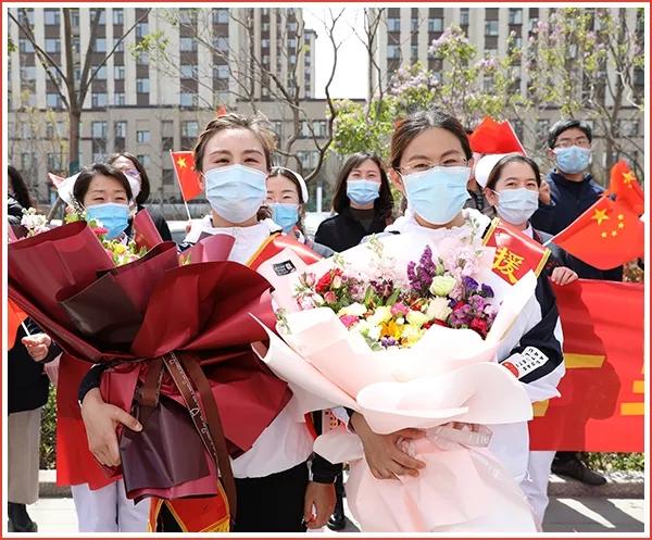 潍坊市中医院最高礼遇迎接援鄂战疫英雄回家