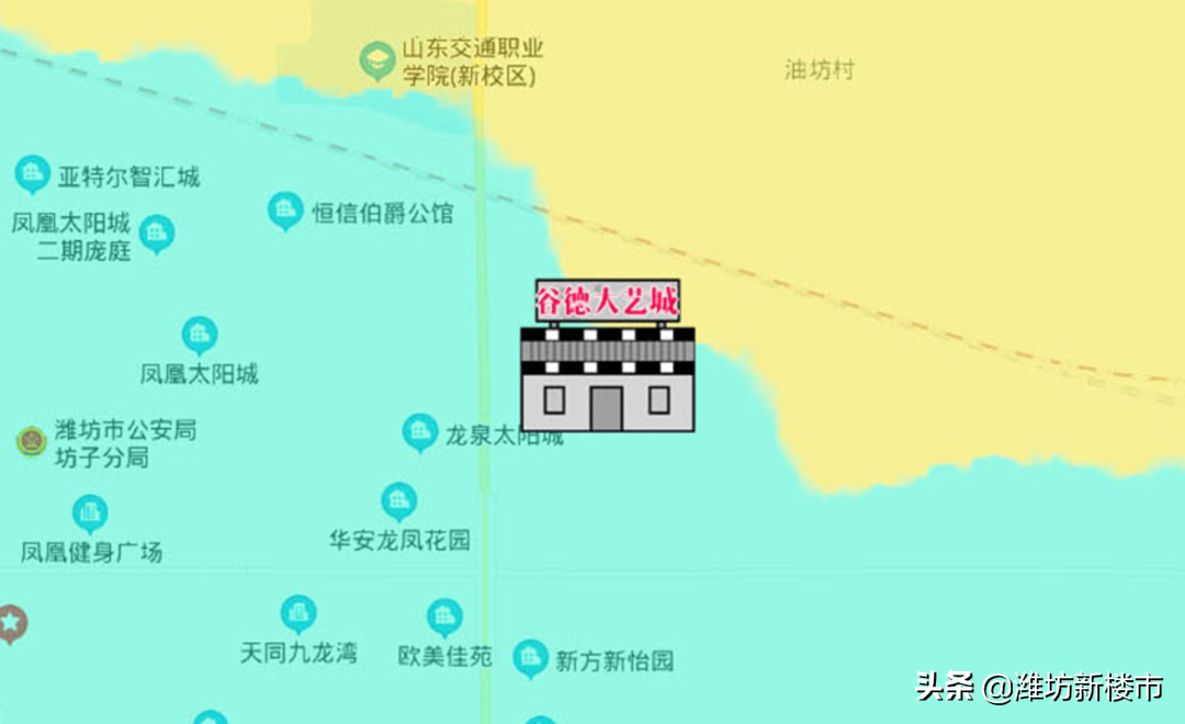 潍坊城区商业地图发布，未来商业格局即将巨变